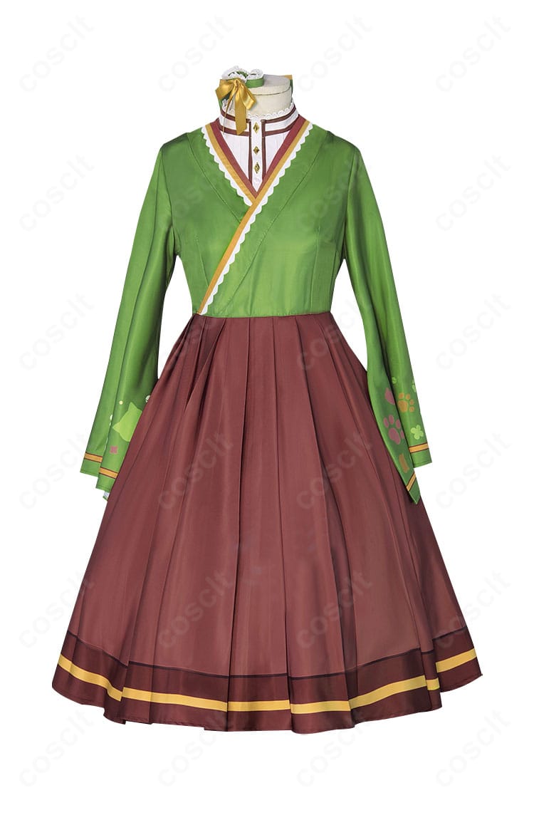 インナーシャツの胸元装飾ディテール(マンハッタンカフェ衣装の意匠)