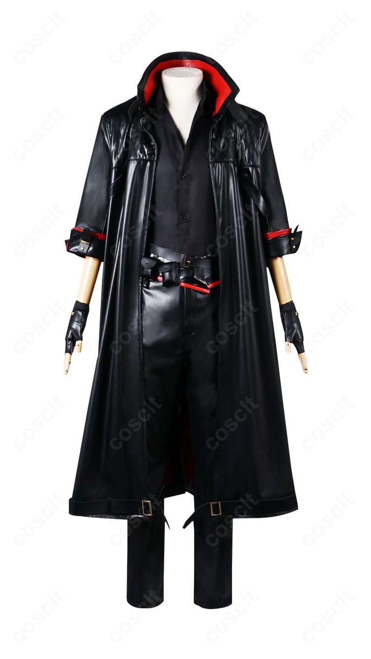 無期迷途 ドナルド コスプレ衣装の正面全身写真。コートの落ち感とベルト位置、胸元のディテールを鮮明に掲載。