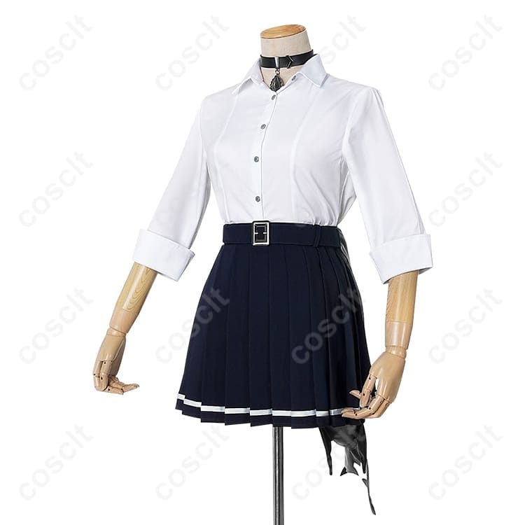 ゼンレスゾーンゼロ エレン・ジョー 制服コスプレ｜高再現シルエットでクールに映える一着 - 2枚目の画像