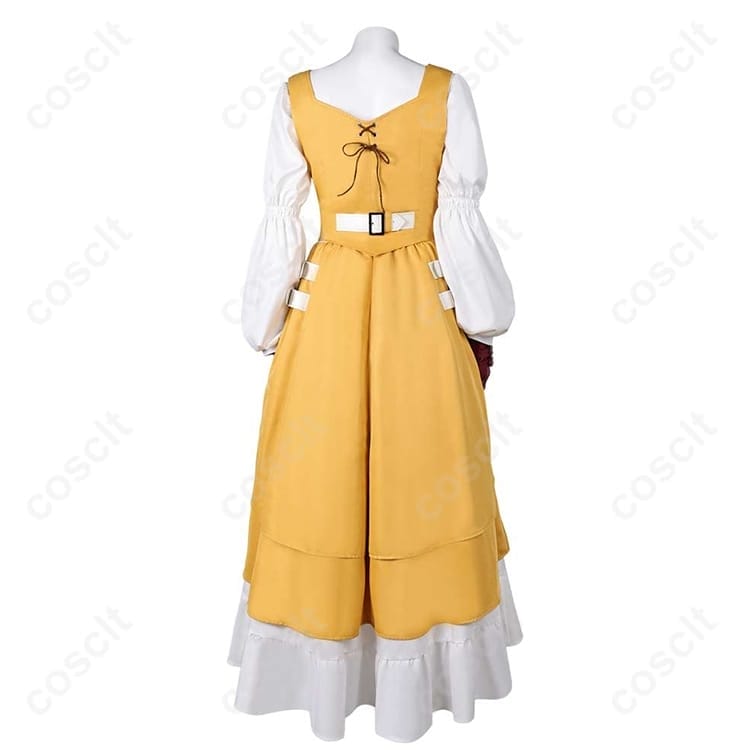 FF7 エアリス・ゲインズブール コスプレ衣装 可憐ワンピース｜再現度と着心地でイベントに最適 - 4枚目の画像