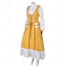 FF7 エアリス・ゲインズブール コスプレ衣装 可憐ワンピース｜再現度と着心地でイベントに最適 - 3枚目の画像（サムネイル）