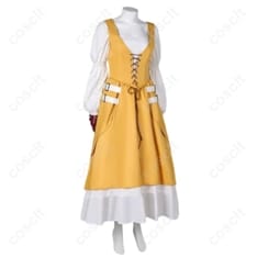 FF7 エアリス・ゲインズブール コスプレ衣装 可憐ワンピース｜再現度と着心地でイベントに最適 - 2枚目の画像（サムネイル）