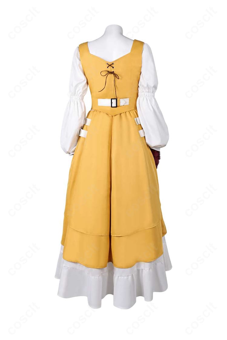 ファイナルファンタジーVII エアリス・ゲインズブール コスプレ衣装 サイズ表｜S/M/Lの寸法ガイド