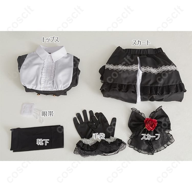 時崎狂三 アストラルドレス コスプレ衣装｜高再現×ゴシック映えでイベントも撮影も主役に - 5枚目の画像