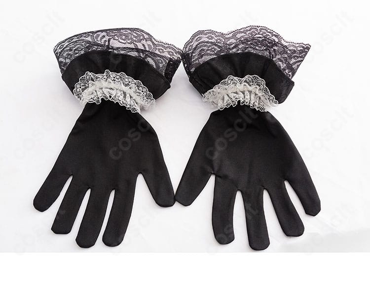 手袋アクセサリーのディテール。指先まで揃う小物でキャラクター性を高める