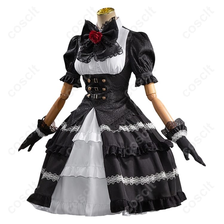 時崎狂三 アストラルドレス コスプレ衣装｜高再現×ゴシック映えでイベントも撮影も主役に - 2枚目の画像