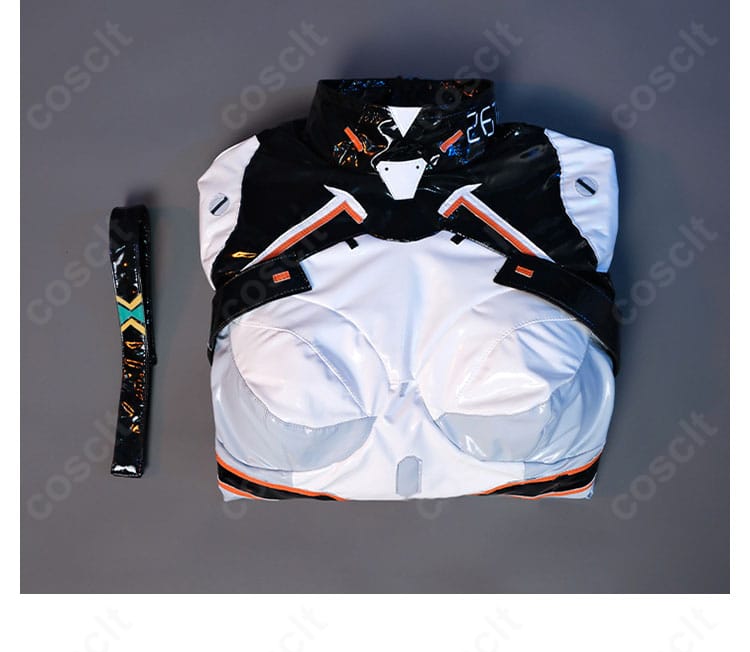 ホタル パイロットスーツver.のセット内容一覧。ヘアバンドとスーツの同梱点が一目で分かるレイアウト。