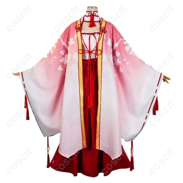千恋＊万花 朝武芳乃 巫女姫様 コスプレ衣装。高再現で撮影映え、着心地も快適