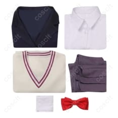 ダンダダン 白鳥愛羅 学園制服コスプレ衣装｜高再現で写真映え、快適な着用感 - 6枚目の画像（サムネイル）