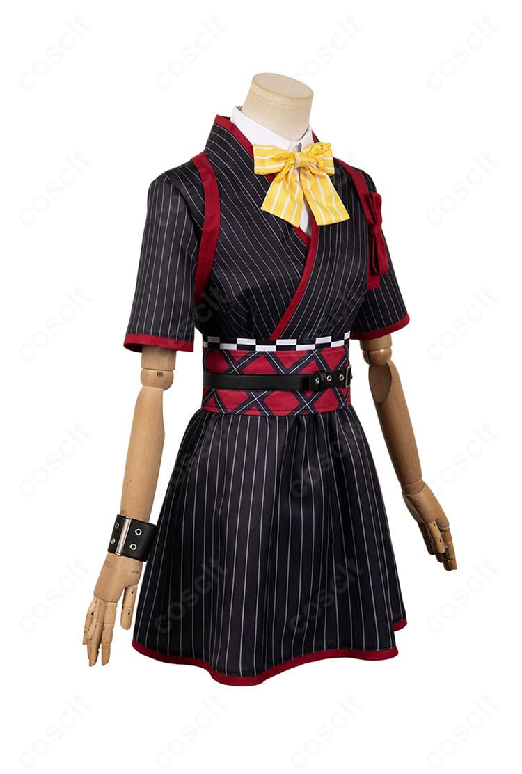 安和すばる コスプレ衣装 ライブ衣装Ver.・右側面。シルエットと装飾位置の確認用