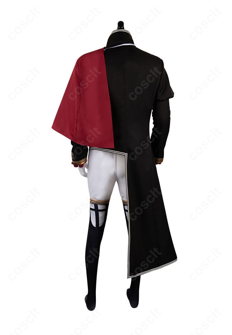 背面ディテール：コートの後ろ姿のシルエットとレイヤー構成