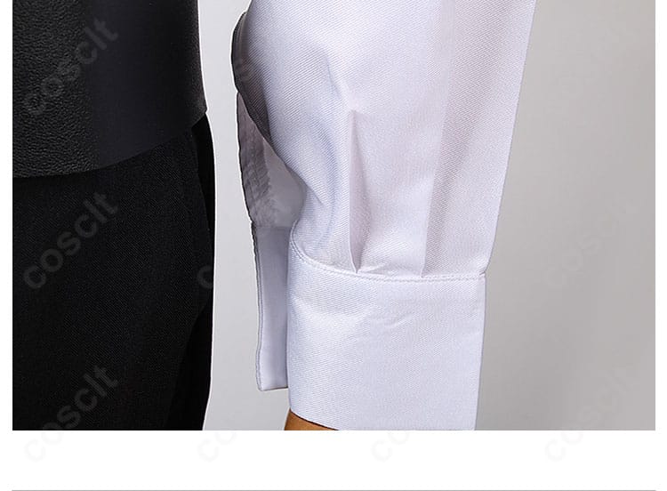 ヒースクリフ コスプレ衣装の袖口ディテール。カフスの形状とステッチ、色味の統一感を確認。