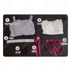 真愛の百合は赤く染まる 本庄真奈美/神崎愛実 学園制服コスプレ衣装 再現度と着やすさを両立 - 5枚目の画像（サムネイル）