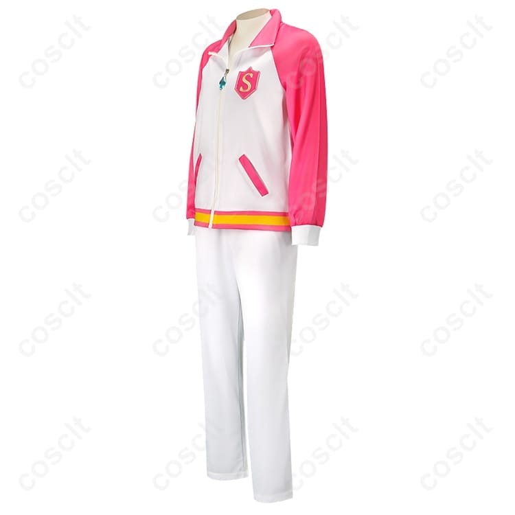 アイカツ！ スターライト学園スクールジャージ 高再現度で撮影映え、動きやすい上下セット - 2枚目の画像