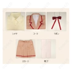 夢色パティシエール 天野いちご学園制服 高再現で快適、イベントや撮影に最適 - 4枚目の画像（サムネイル）