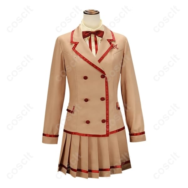 夢色パティシエール 天野いちご学園制服 高再現で快適、イベントや撮影に最適