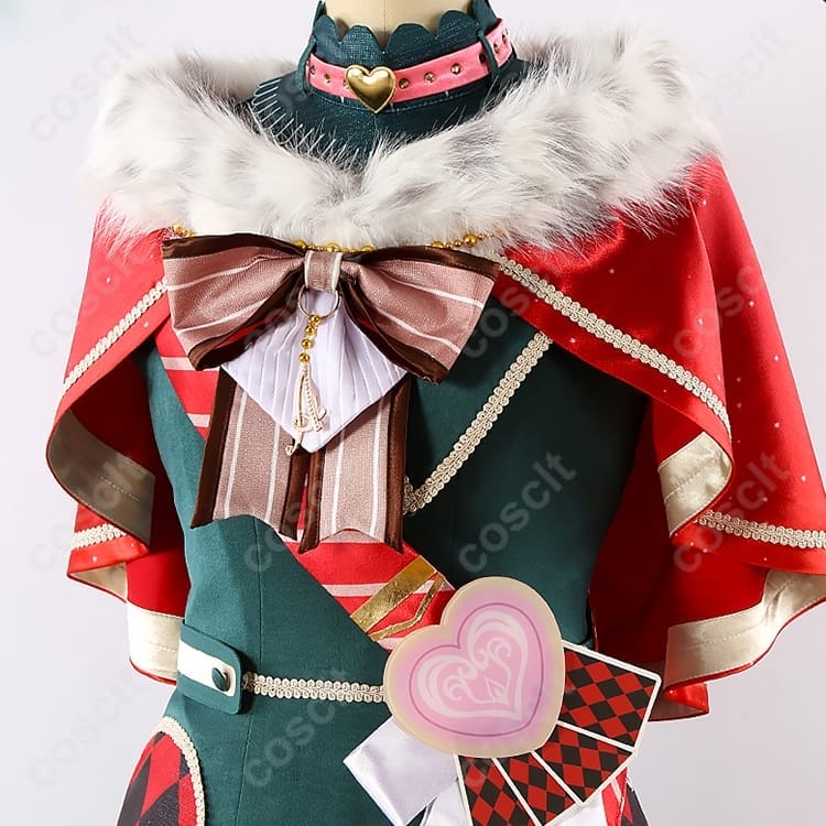 プロセカ 草薙寧々 クイーン・オブ・ハート衣装 高再現・快適設計で撮影もイベントも映える - 4枚目の画像