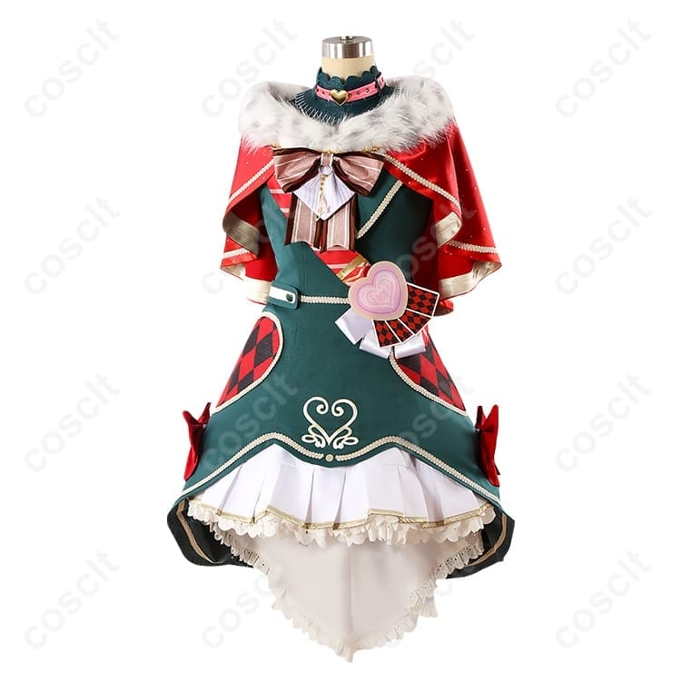 プロセカ 草薙寧々 クイーン・オブ・ハート衣装 高再現・快適設計で撮影もイベントも映える - 2枚目の画像