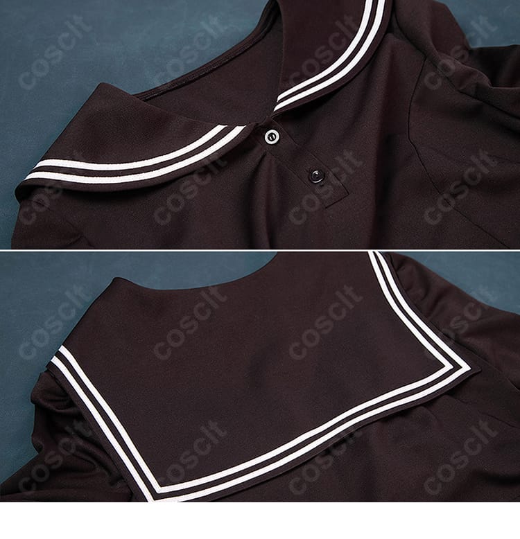 ウンファ コスプレ衣装 半袖パーツの詳細。形状と意匠ラインの忠実な再現がわかる画像。