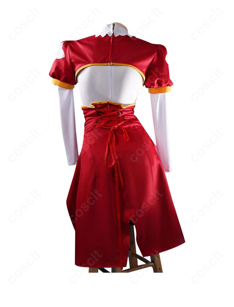 2.5次元の誘惑 イコラ(753♡) コスプレ衣装 背面画像|背中のラインと生地の落ち感