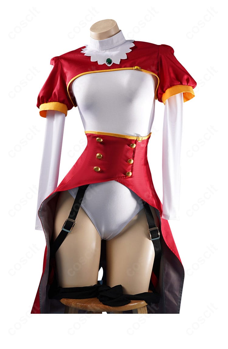 2.5次元の誘惑 イコラ(753♡) 衣装の装飾ディテール|襟元や縁取りの質感がわかる接写