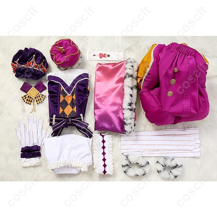 プロジェクトセカイ 鳳えむ クイーン・オブ・ダイヤ衣装 高再現で撮影映えする豪華セット - 8枚目の画像