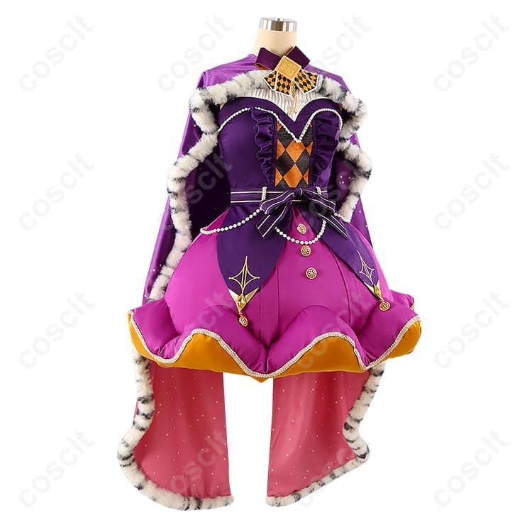 プロジェクトセカイ 鳳えむ クイーン・オブ・ダイヤ衣装 高再現で撮影映えする豪華セット - 2枚目の画像