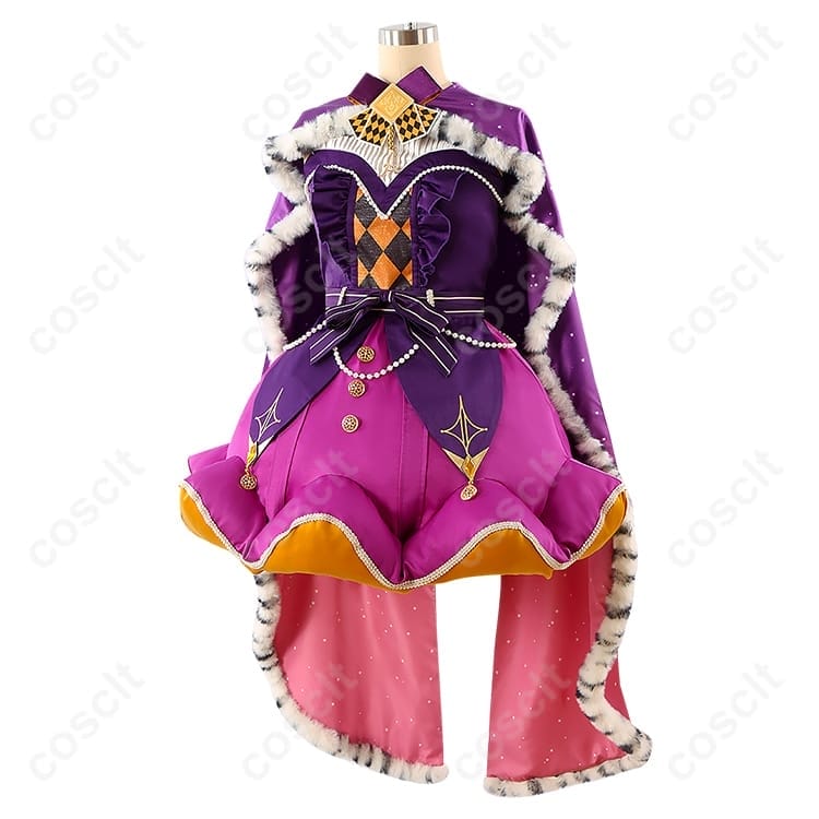 プロジェクトセカイ 鳳えむ クイーン・オブ・ダイヤ衣装 高再現で撮影映えする豪華セット - 3枚目の画像