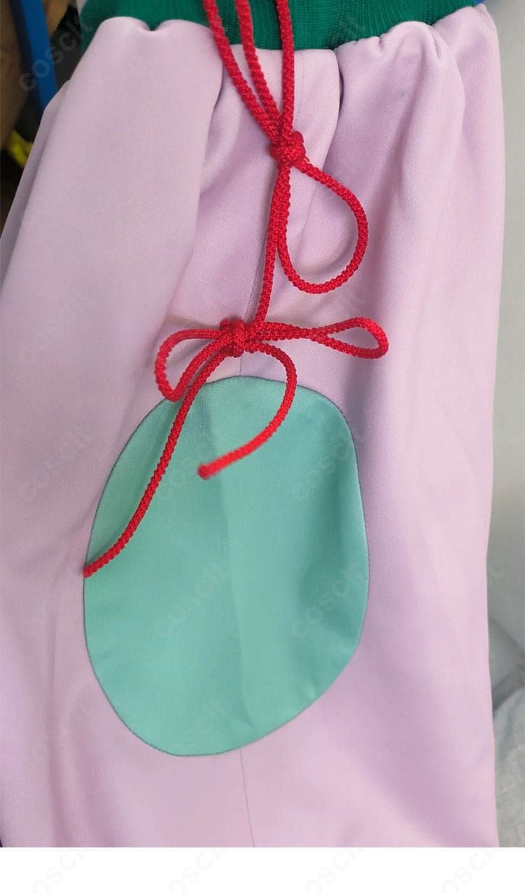 初音ミク ハオミク衣装の左袖装飾アップ。左右差と装飾の精密さを示すクローズアップ