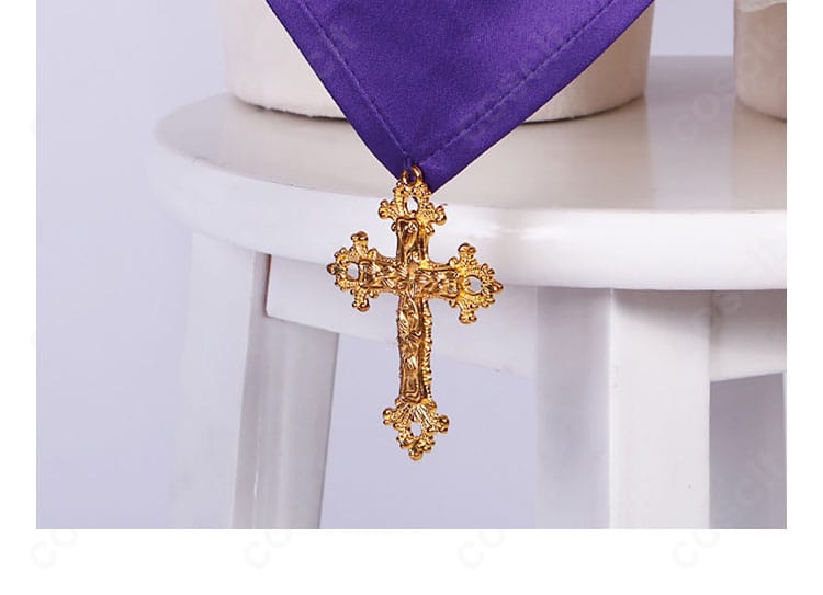 ユニコーン衣装のスカート部分。レイヤー感と装飾の仕上がりを捉えた画像。