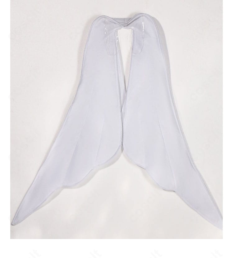 ユニコーン衣装の背中側に付く翼装飾。軽量で幻想的なデザインが特徴。