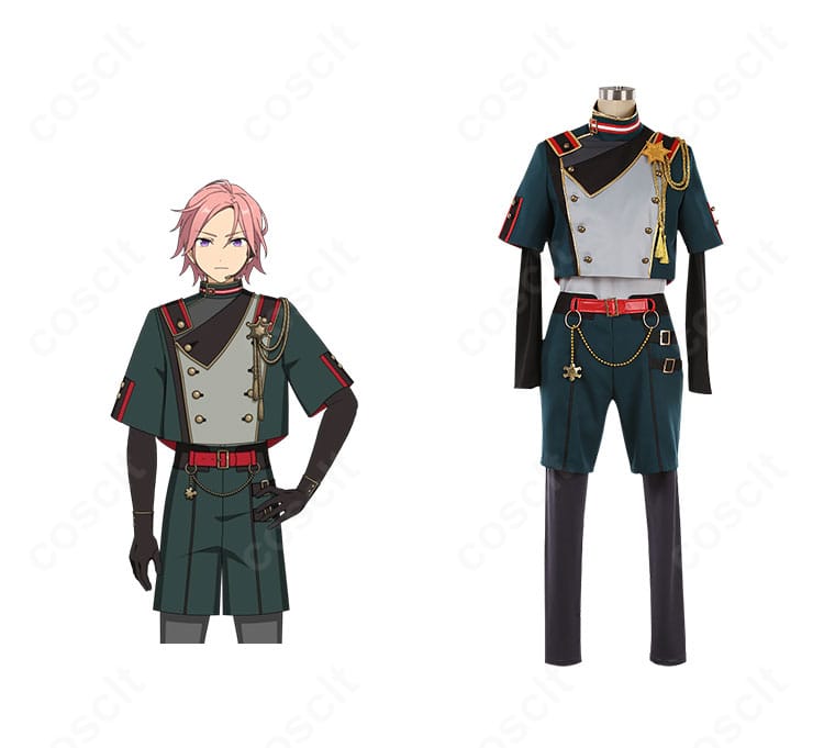 桜河こはく Double Face衣装とキャラクタービジュアルの比較イメージ