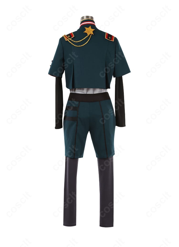 桜河こはく Double Face衣装の背面、裾ラインと背面装飾の再現