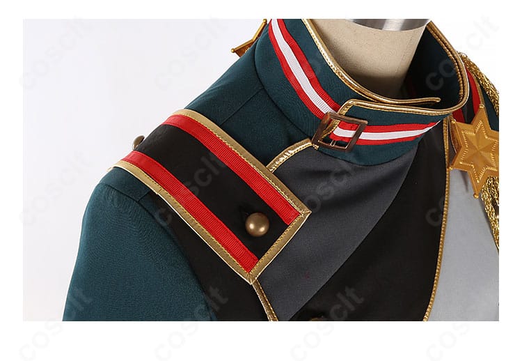 桜河こはく 衣装の襟元装飾、アイドルらしい上品なデザインアップ