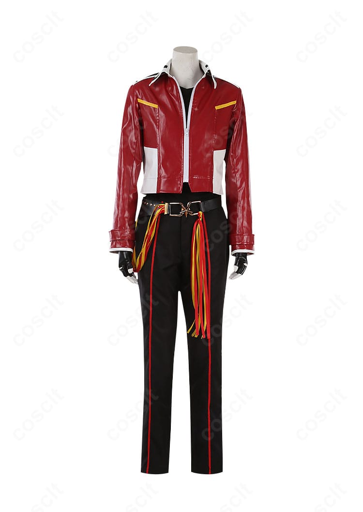 守沢千秋 コスプレ衣装の正面全身。あんさんぶるスターズ!!流星隊ユニット衣装を高再現で撮影