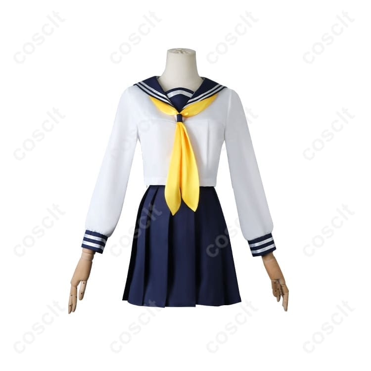 しかのこのこのここしたんたん 虎視餡子 学園制服コスプレ 4点セットで高再現＆快適な着用感 - 4枚目の画像