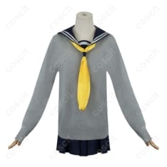 しかのこのこのここしたんたん 虎視餡子 学園制服コスプレ 4点セットで高再現＆快適な着用感 - 1枚目の画像（サムネイル）