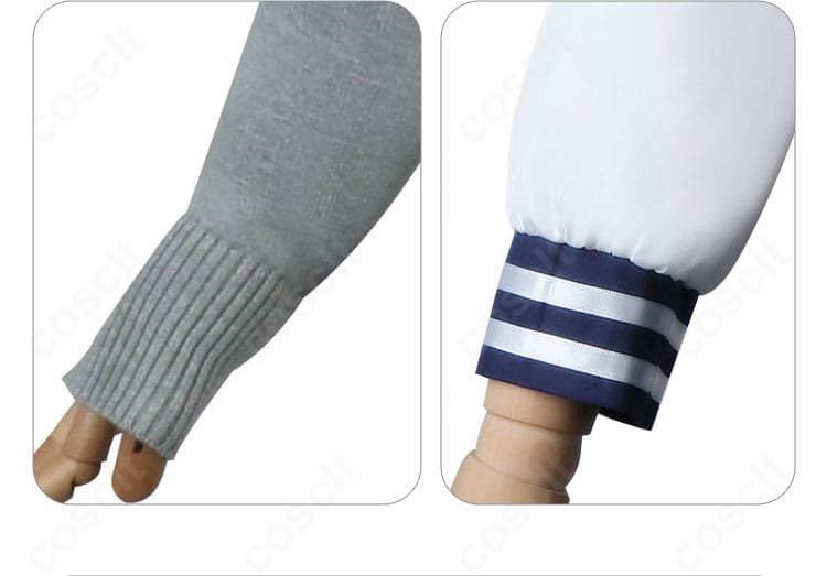 虎視餡子 コスプレ衣装の袖口装飾。端正なステッチと装飾で手元の表情をきれいに見せます。