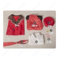 しゅごキャラ! 日奈森あむ クラシカル駅員風コスプレ衣装。高発色で再現度抜群、撮影もイベントも快適 - 5枚目の画像（サムネイル）