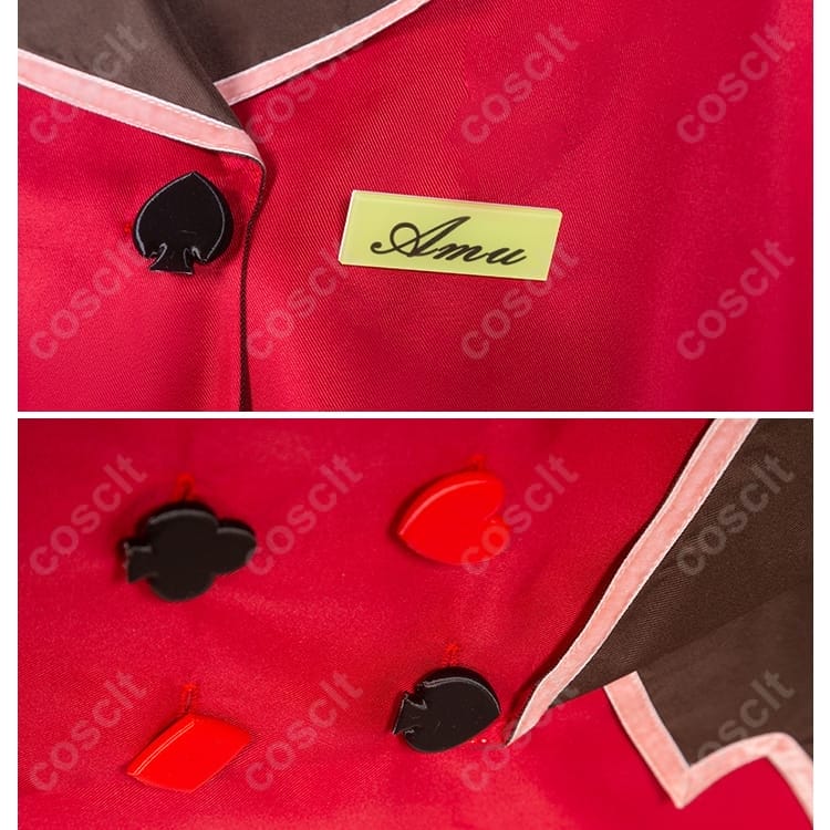 しゅごキャラ! 日奈森あむ クラシカル駅員風コスプレ衣装。高発色で再現度抜群、撮影もイベントも快適 - 4枚目の画像