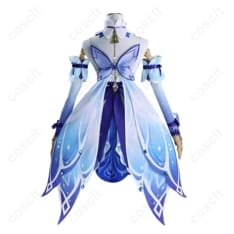 原神 ニィロウ 東風はこぶ花の吐息 高再現コスプレ。軽快な着用感でイベント・撮影に最適 - 3枚目の画像（サムネイル）