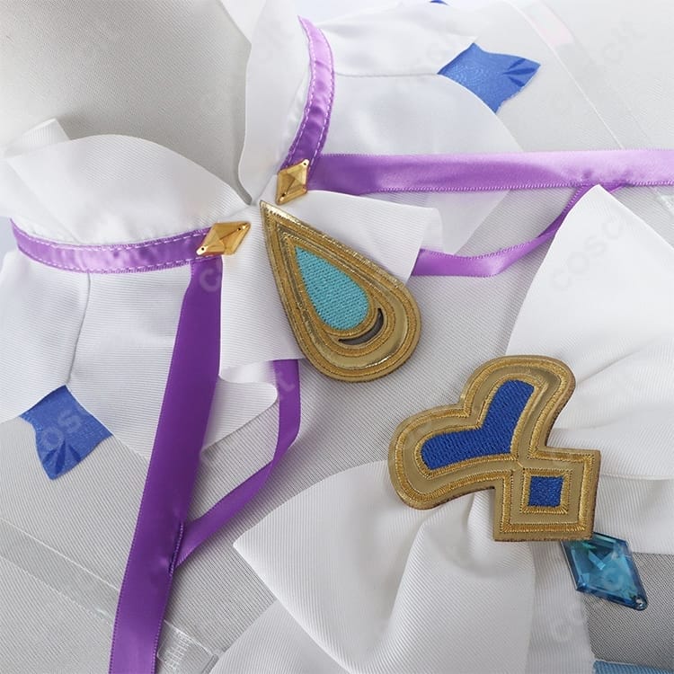 原神 ニィロウ 東風はこぶ花の吐息 高再現コスプレ。軽快な着用感でイベント・撮影に最適 - 4枚目の画像