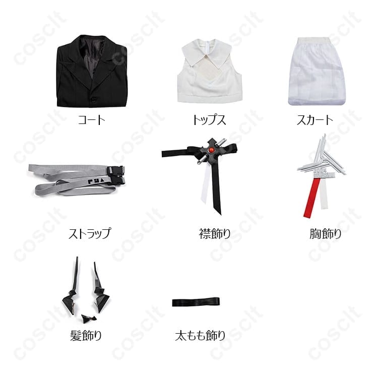 アークナイツ テレジア 音律聯覚2024衣装 高再現で上品、イベント・撮影に最適 - 3枚目の画像