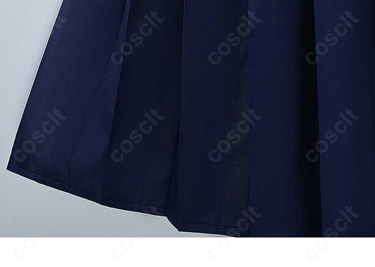 裾まわりの装飾を捉えた画像。流れるラインと縁取りで動きのあるシルエットを強調する姫川大輝衣装。