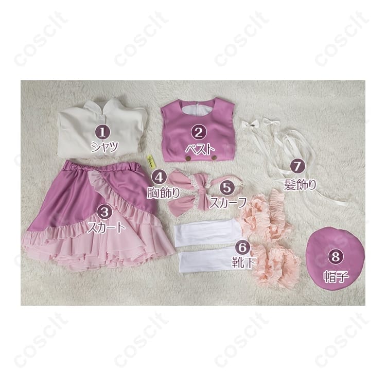 しゅごキャラ! ほしな歌唄 クラシカル駅員風コスプレ 高発色で再現度抜群、イベント即戦力のフルセット - 5枚目の画像