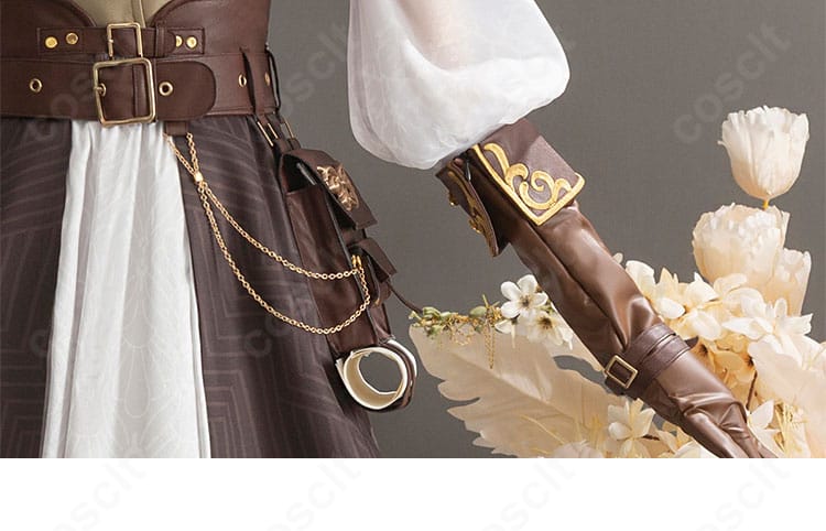 第五人格 昆虫学者 メリー・プリニウス コスプレ 袖口装飾のアップ 仕立ての質感