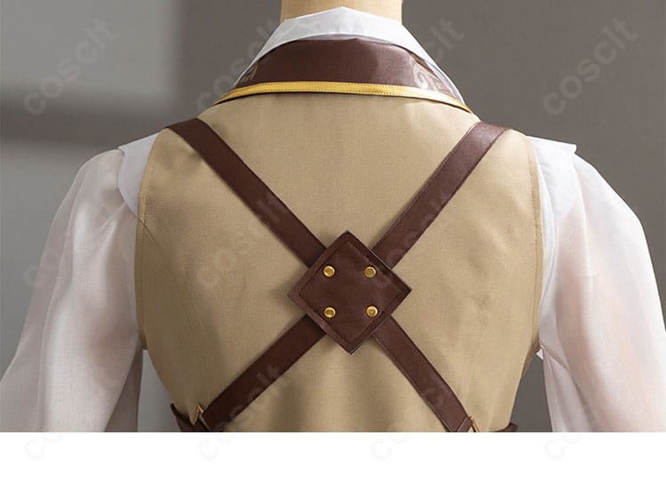 第五人格 昆虫学者 メリー・プリニウス コスプレ 背面ディテールのクローズアップ 高再現仕様