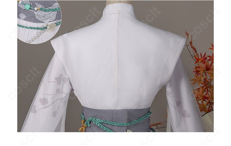 背面のレイヤー構成と留め仕様ディテール（骨董商・墨韻）