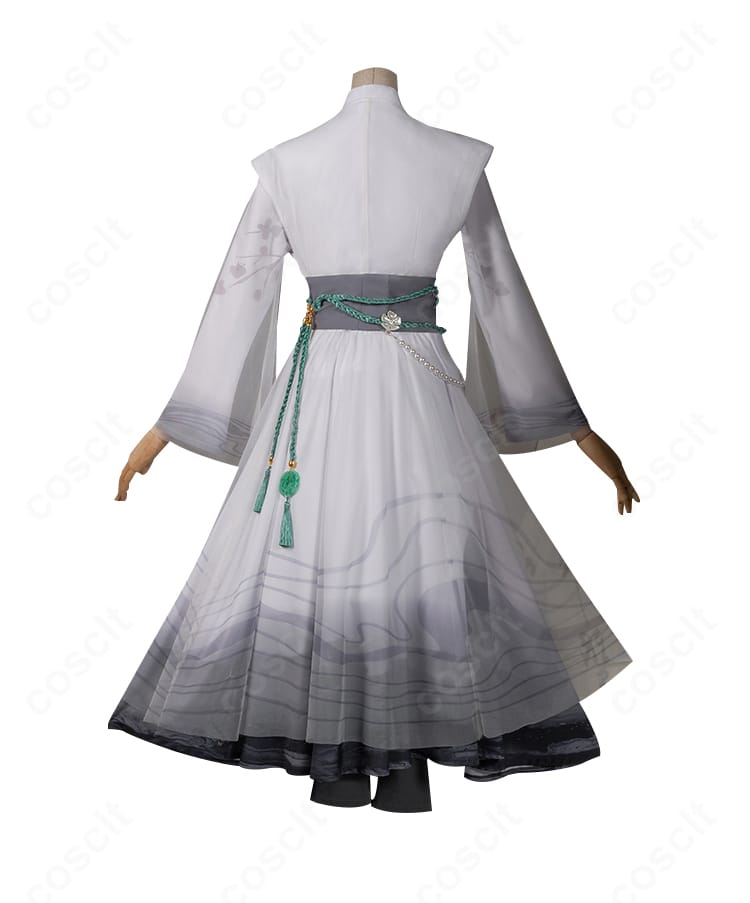 第五人格 骨董商「墨韻」コスプレ衣装の背面全体像