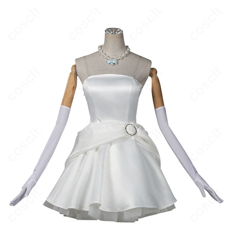 小鳥遊六花 劇場版ドレスの正面全景。落ち着いた発色と整ったシルエット、付属アクセの配置がわかる画像。